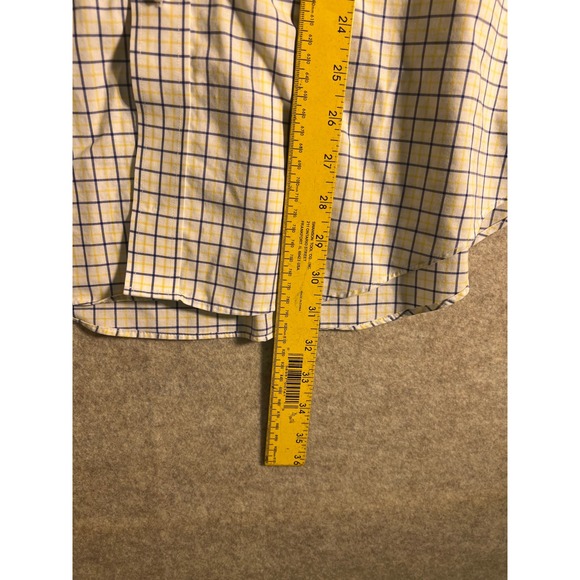Lauren Ralph Lauren Mens Classic Fit Non Iron Plaid Button Down Shirt 17‎ 32/33 - Picture 4 of 9